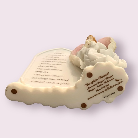 Seraphim Classics Heaven on Earth - Memorial Prayer Plaque #82728 by ROMAN 2003 - Picture 9 of 12